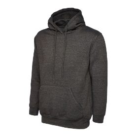 UC502 Classic Hooded Sweatshirt - Charcoal Grey