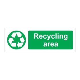 Recycling area - 600mm x 200mm 