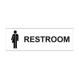 Gender Neutral Restroom - 300x100mm