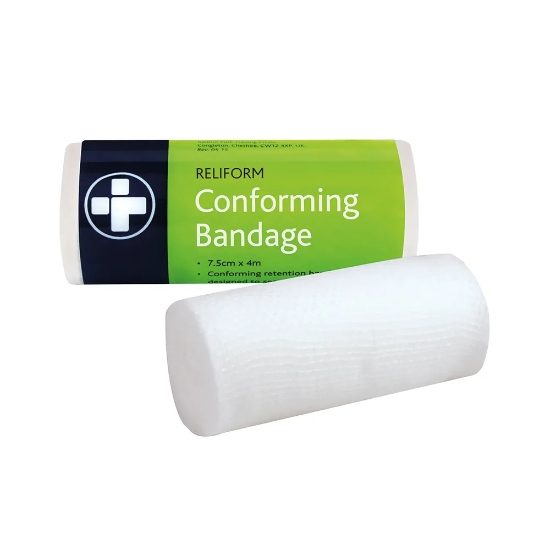 Conforming Bandage 7.5cm x 4.5mtr