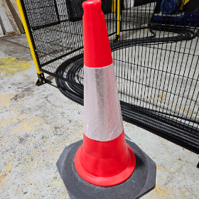 TRAFF TEX™ Embossed Road Cone - 2 Part 