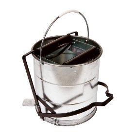 Galvanised Roller Mop Bucket - from Tiger Supplies Ltd - 305-01-68