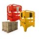 Melba 3 Panel Utility Barrier - Yellow - 750mm  - Pallet of 33