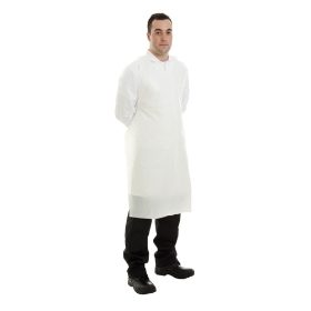 Disposable Apron 20 Micron - White - Roll of 200