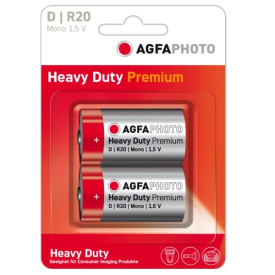 D Batteries - Pack of 2