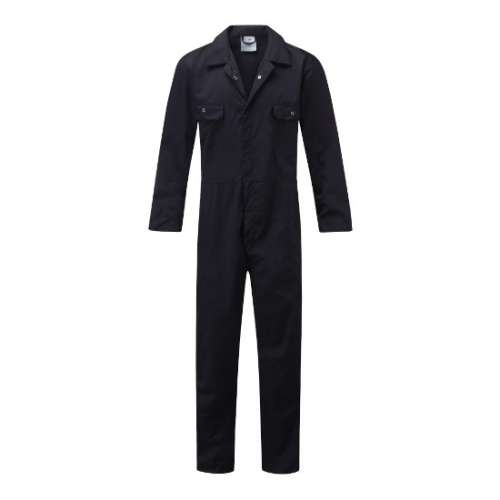 Boiler Suit (Polycotton) Stud Front