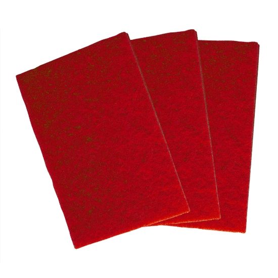 Scourers - Pack of 10 Red
