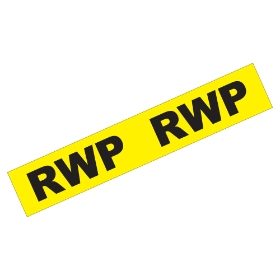 First Fix RWP Tape 48mm x 33m Yellow