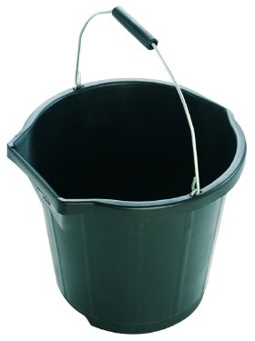 Black Pour & Scoop Bucket - 13 Litre    